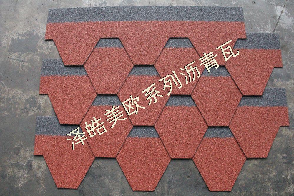 泽皓马赛克晚霞红沥青瓦04