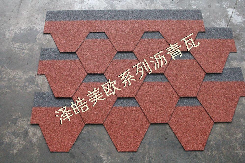 泽皓马赛克晚霞红沥青瓦08