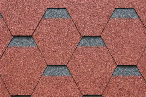 马赛克晚霞红沥青瓦