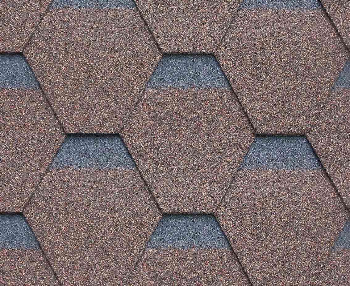 马赛克秋叶棕沥青瓦