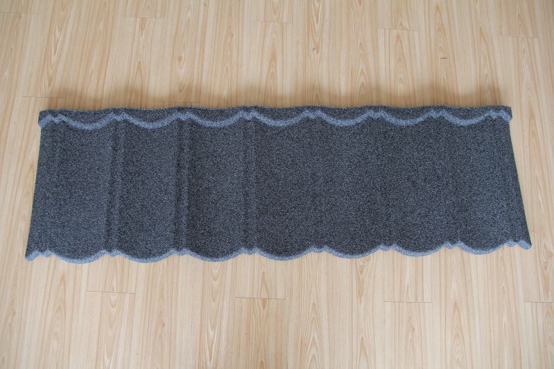 经典型烟灰色彩石金属瓦